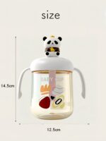 Cup with a panda cartoon (pattern),PP, 330ml - Image 5