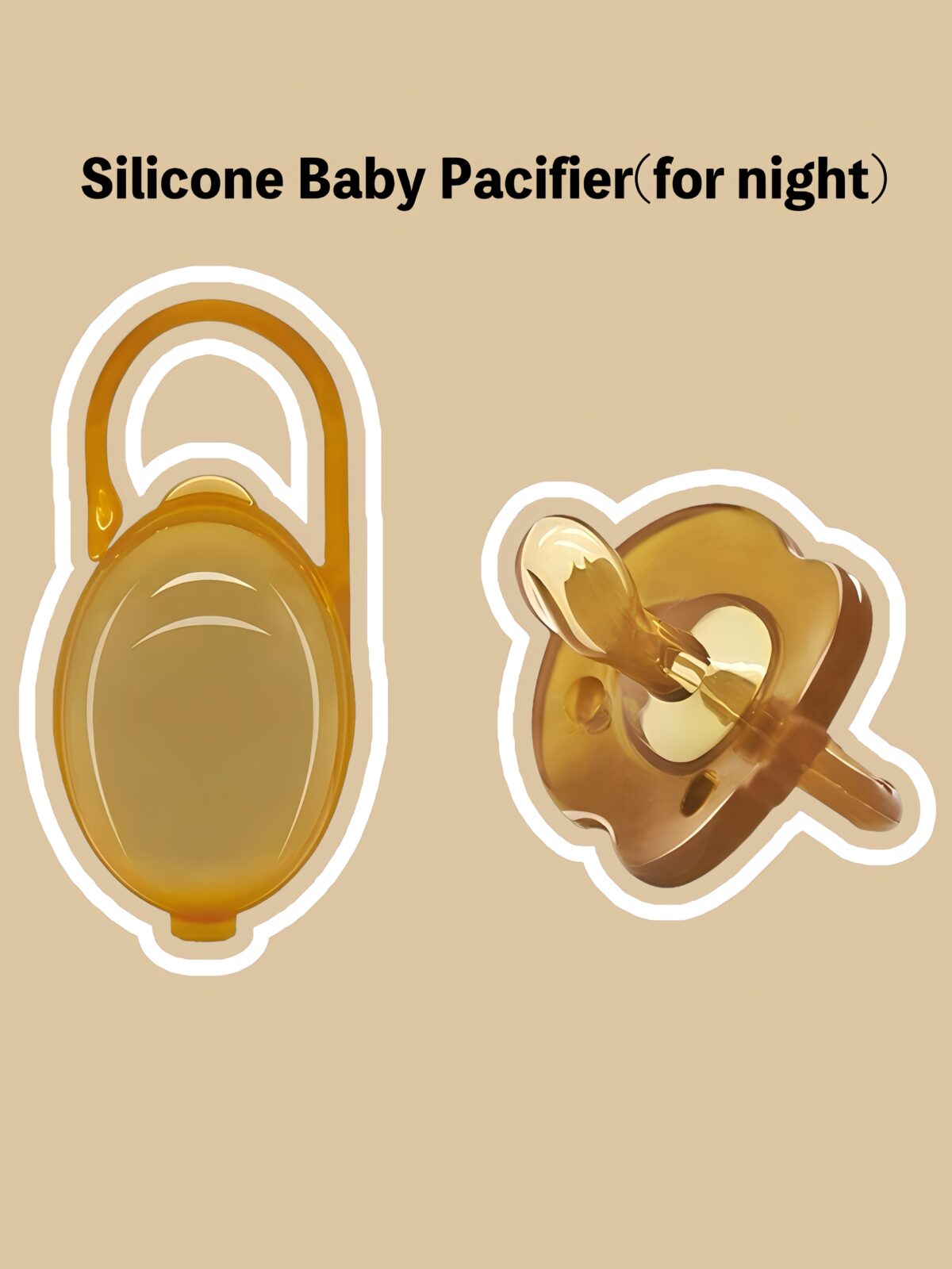Silicone Baby Pacifier(for night) - Image 2