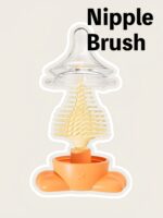 3-in-1 Bottle Brush Set (with a cat cartoon pattern) - Image 3