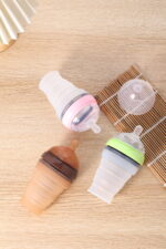 Silicone Baby Bottle--Collapsible 180ml - Image 7