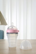 Silicone Baby Bottle--Collapsible 180ml - Image 2