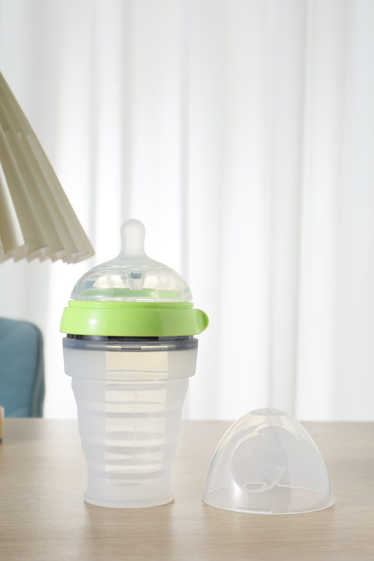Silicone Baby Bottle--Collapsible 180ml - Image 3