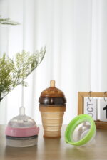 Silicone Baby Bottle--Collapsible 180ml - Image 6