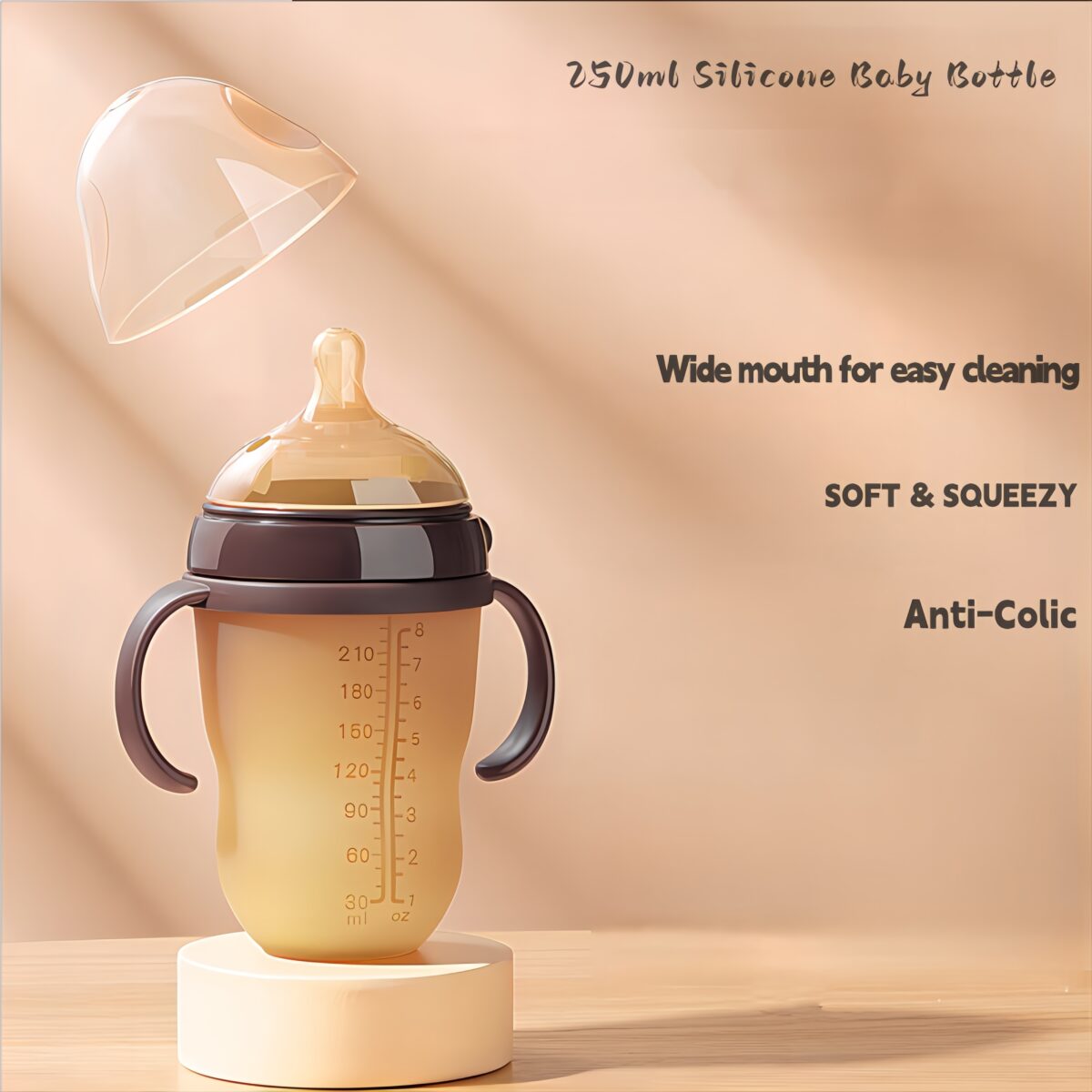 Silicone Baby Bottle--150ml & 250ml - Image 5
