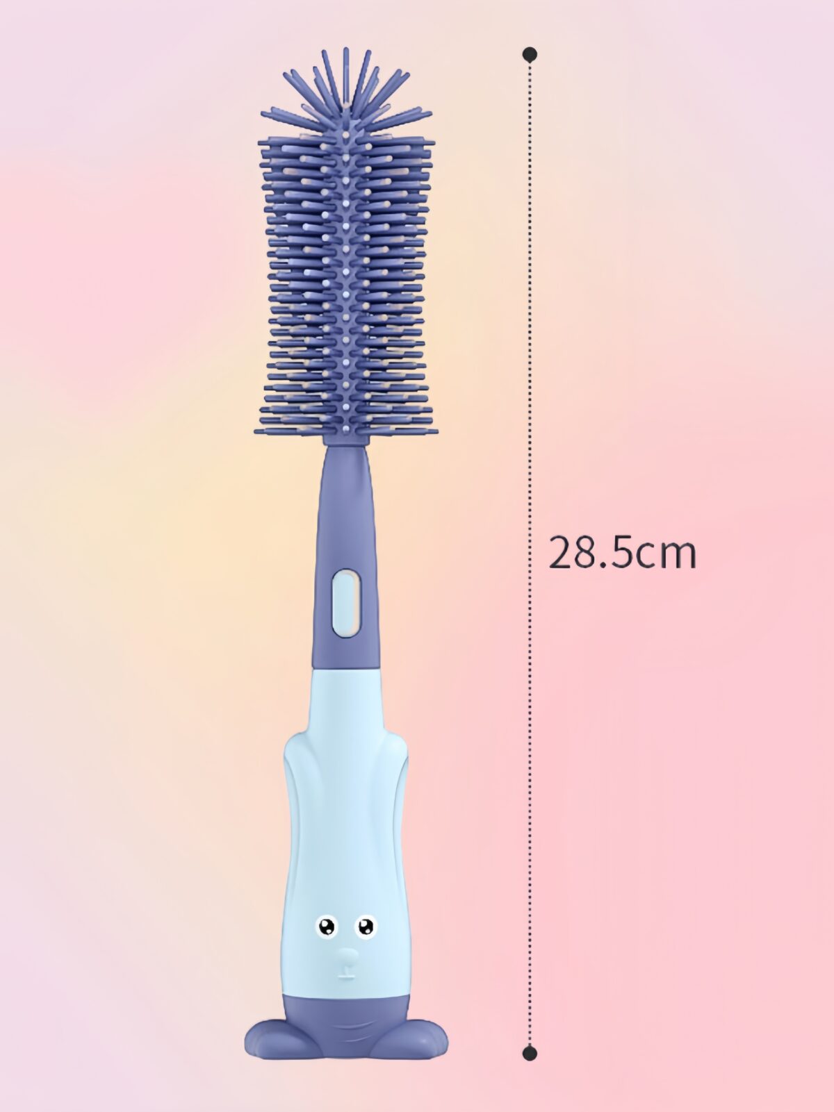 3-in-1 Bottle Brush Set (with a Rabbit cartoon pattern) - Image 3