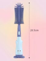 3-in-1 Bottle Brush Set (with a Rabbit cartoon pattern) - Image 3