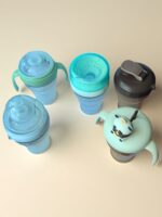5-in-1 cup Fold & Swap Lids — One Cup, Endless Feeding Scenarios! 180ml - Image 8