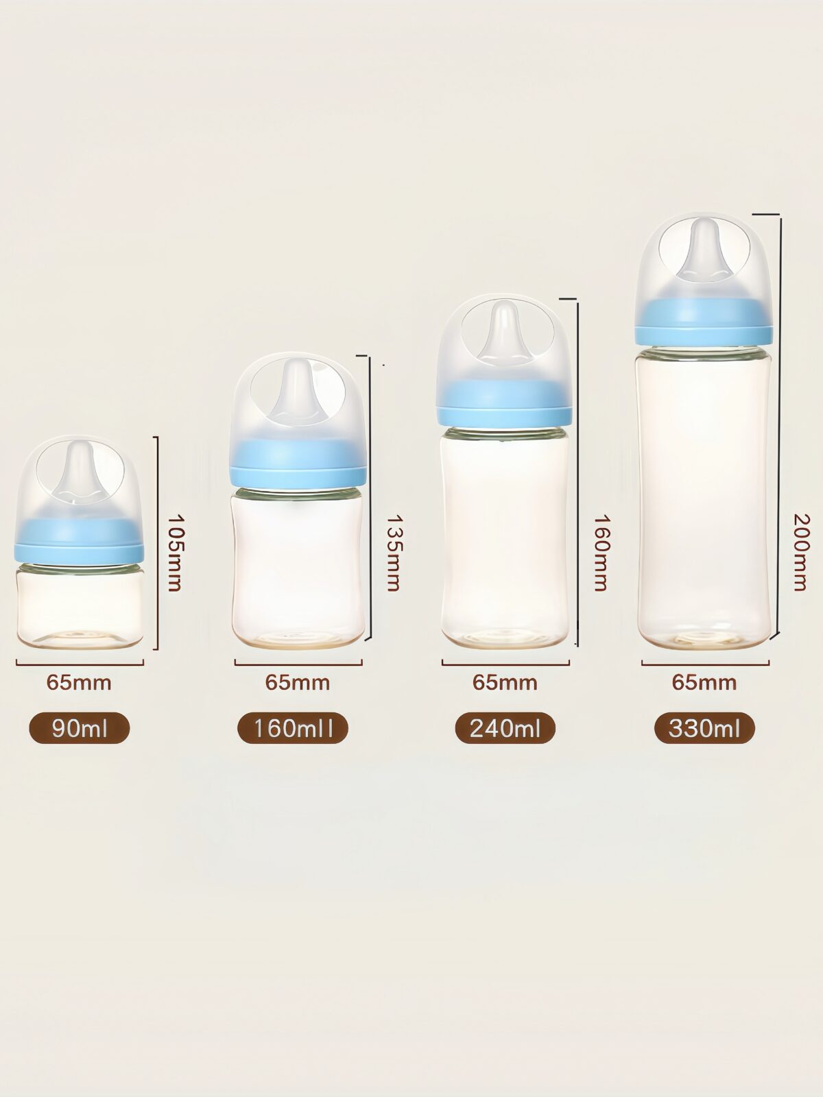 PPSU Bottle 90ml/160ml/240ml/330ml - Image 1