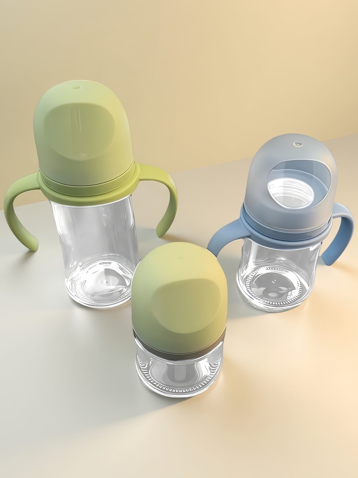 Glass Baby Bottles  80ml/160ml/240ml - Image 2