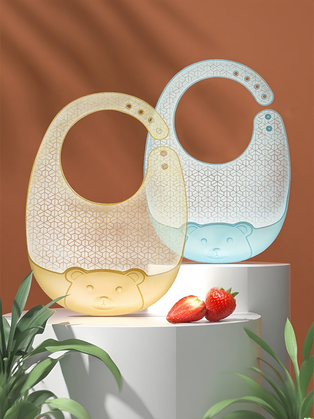 Solid Silicone Bib , net weight: 39g - Image 1