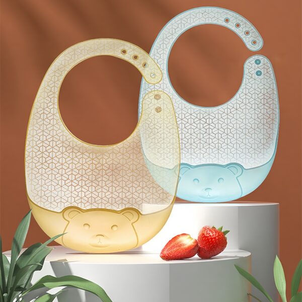 Solid Silicone Bib , net weight: 39g