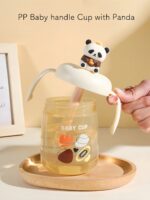 Cup with a panda cartoon (pattern),PP, 330ml - Image 2